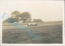 ERA Grand Prix Car Donington 1938 At Speed  3.25 x 2.25 inches original photo 