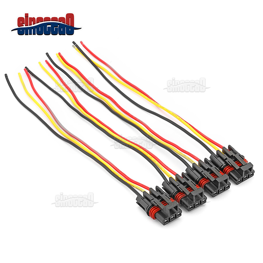 Pulse Power Plug Pigtail Connector Set - 6 Pack For Polaris Ranger XP 1000, RZR, General 2018-2021 - View #2