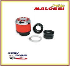 FILTRO ARIA RED FILTER E13 Ø 42/50/60 DRITTO  PHBH MIKUNI KEIHIN MALOSSI