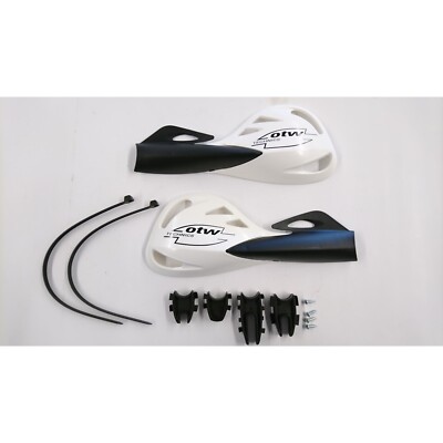 Handprotektor universal EGOX weiss mit Haltersatz OTW (by Barkbusters)