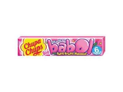  Chupa chups Babol Tutti Frutti Guma do Żucia 6 szt. Perfetti Van Melle