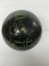 Mark Roth ProMax Urethane Brunswick Black Bowling Ball Rare