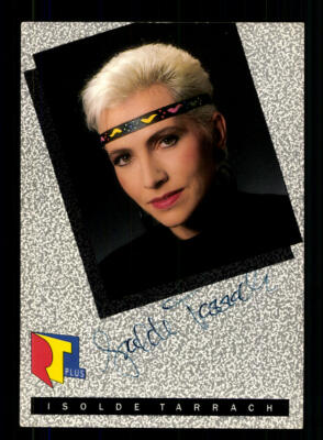 Isolde Tarrach RTL Autogrammkarte Original Signiert ## BC 167399