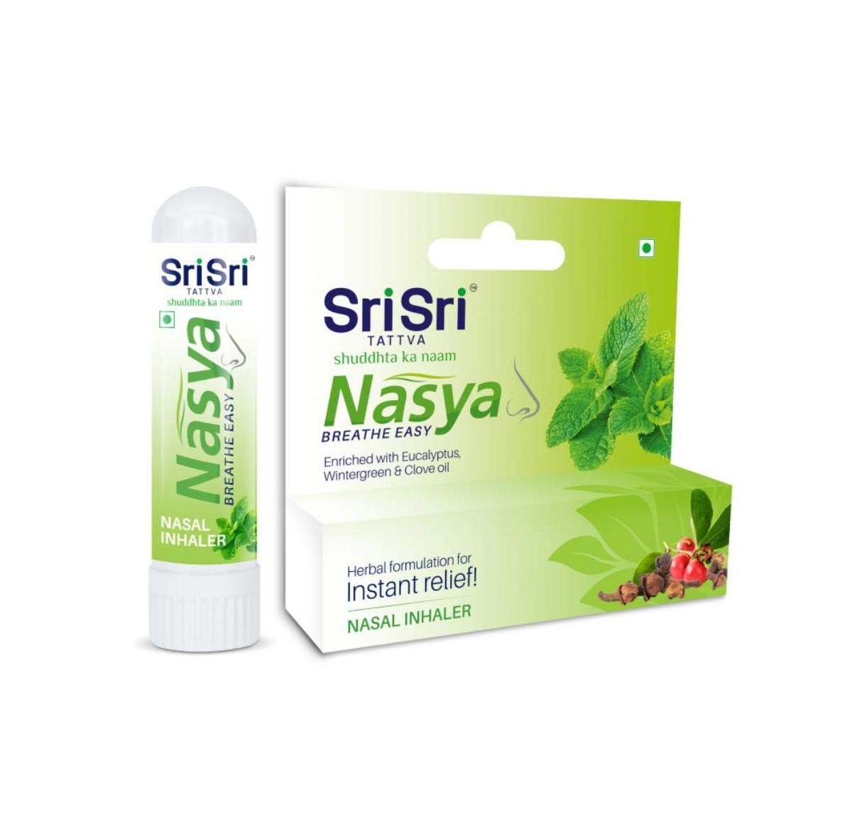 Nasya (0.5 Ml), Nasya Breathe Easy Sri Sri Tattva ( Pack of 5) - FREE SHIPPING