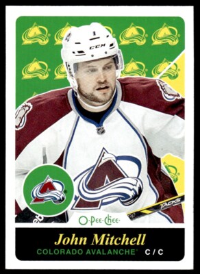 2015-16 O-Pee-Chee RETRO John Mitchell Colorado Avalanche #23