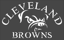 1- 5x8 inch Stencil (P-119) Sports - Cleveland Browns (6mil)*****