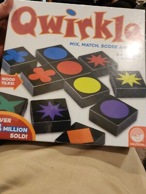 New Qwirkle Board Game by MindWare 2018 ~ Brand New FACTORY SEALED NIP Age 6+