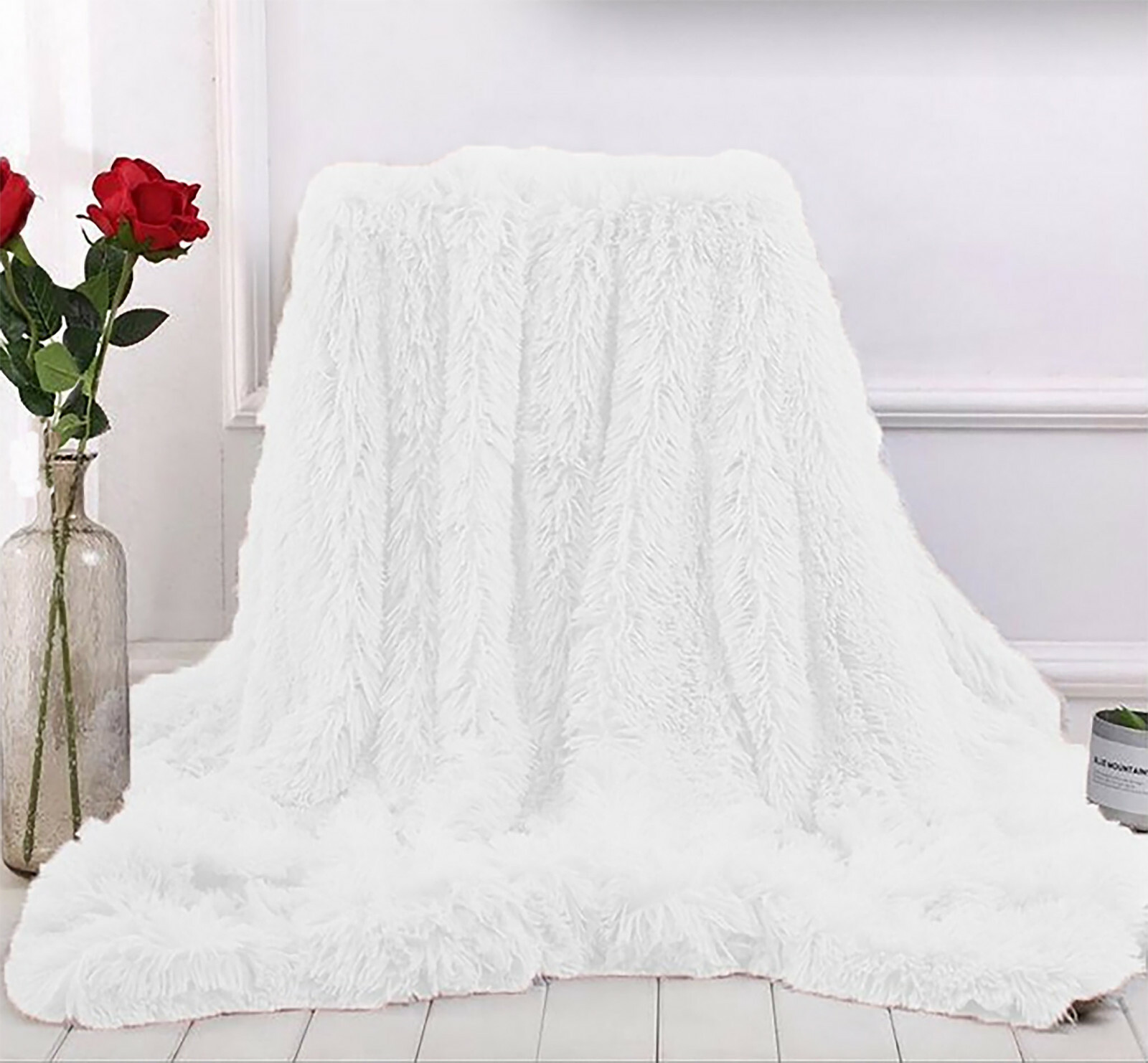 Kuscheldecke Wohndecke Tagesdecke 160x200/200x220/220x240 Felloptik