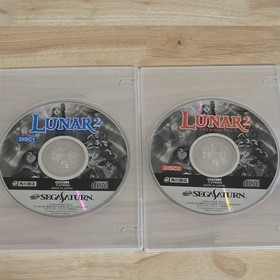 Lunar 2 Eternal Blue (Sega Saturn, 1998) ----- JAPANESE ----- Discs Only