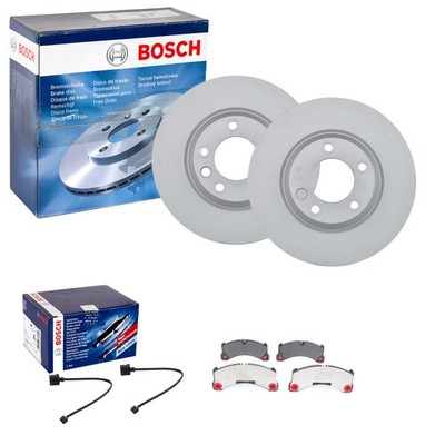 BOSCH BREMSSCHEIBEN 350mm + BELÄGE VORNE passend für PORSCHE CAYENNE 2010-2017