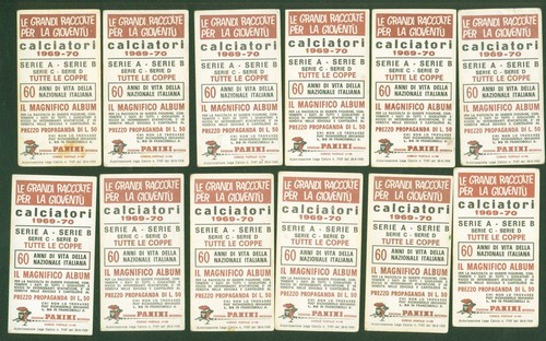 LOTTO 111 FIGURINE PANINI CALCIATORI 1969-70 TUTTE DIFFERENTI VELINE ORIGINALI - Foto 4 di 20