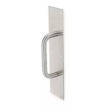 Rockwood 102 X 70A.32D Door Pull Plate, Stainless Steel, 12"L X 3"W, 0.05" Proj.