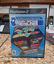 Midway Arcade Treasures 3 Sony PlayStation 2 PS2 Racing CIB Manual NTSC-U/C
