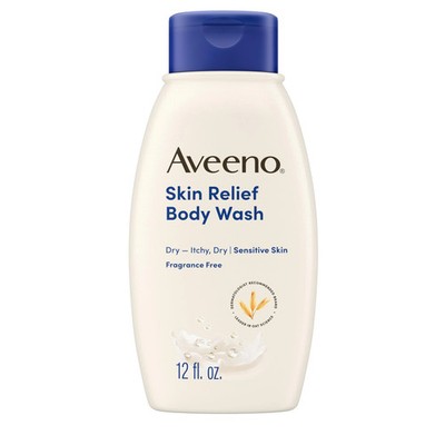Aveeno Active Naturals Skin Relief Body Wash, ohne Duft, 12 Fl. Oz