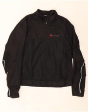 DAINESE Mens Racer Jacket IT 54 2XL Black Nyl...