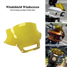 8.5" Yellow Windshield Windscreen Fits For Harley Low Rider ST FXLRST 2022-2025