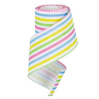 Bastelband Ostern Drahtkante Sackleinen mit Hase und Ei Drucke 5 Yards