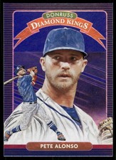 2020 Donruss Holo Blue #7 Pete Alonso DK - BB