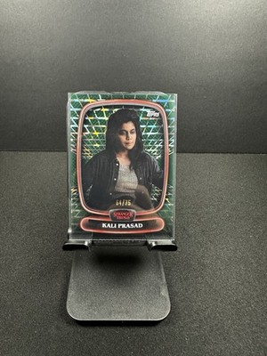 2025 Topps Stranger Things High-Tek #29 Kali Prasad Hawkins Lab Green /75