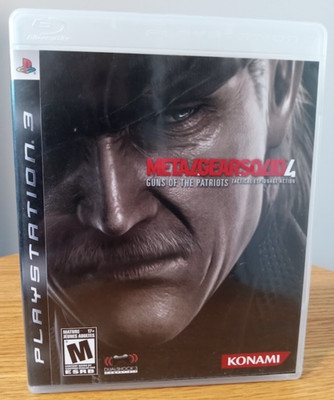 Metal Gear Solid 4: Guns of the Patriots (PlayStation 3 PS3) CIB Complete Tested