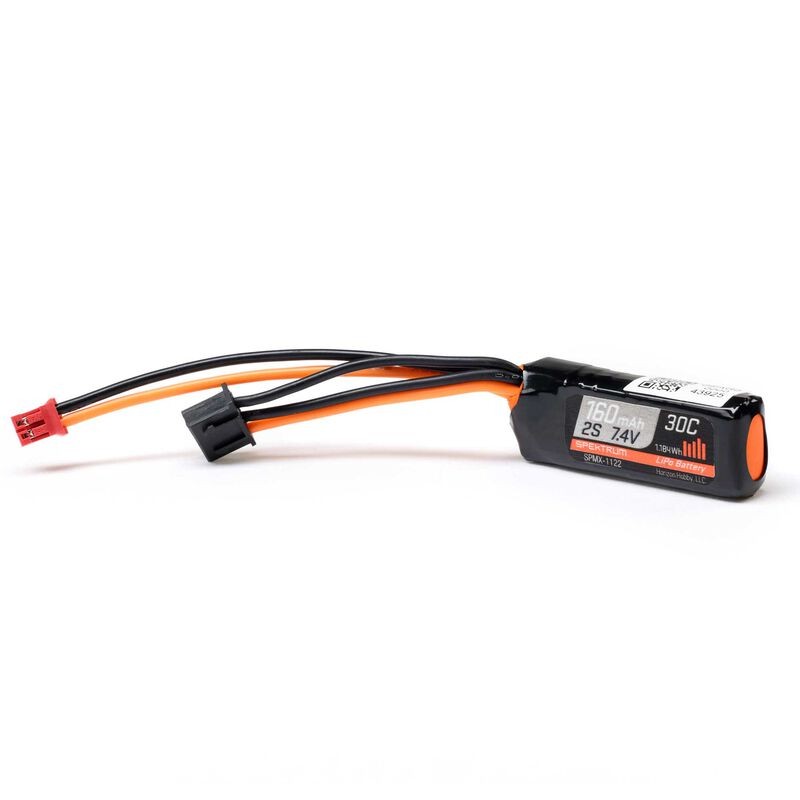 Spektrum SPMX-1122 7.4V 160mAh 2S 30C LiPo Battery PH2.0