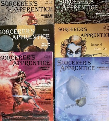 Sorcerer's Apprentice - 6 x Magazine Zeitschrift Heft  