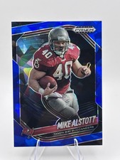 2025 Panini Prizm Black - Mike Alstott #145 Blue Ice Prizm /125
