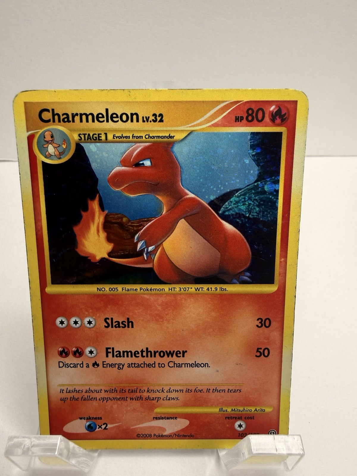 Charmeleon 102/100 Stormfront Holo - Pokemon TCG