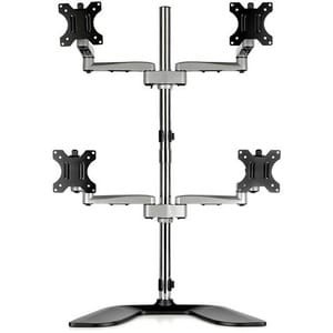 Startech Quad Monitor Stand Desktop Vesa 4 Monitor Arm Up To 32"""" 17.6Lb/8Kg Scr
