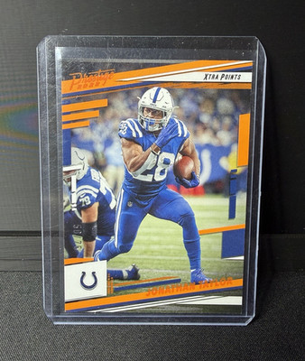 Panini Prestige 2022 Jonathan Taylor Xtra Points Orange /75 #124 Colts NFL