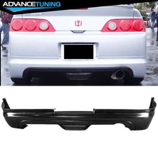 For 05-06 Acura RSX Coupe 2DR Mugen Style Rear Bumper Lip Spoiler Unpainted PU