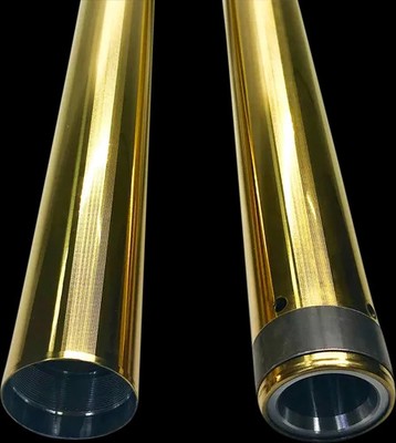 Pro One Gold 49mm Fork Tube D 22.875in L Harley Road King CVO 14