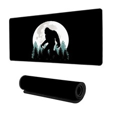 Desk Mat for Desktop,Extended Gaming Big Foot Forest Mouse Pad,Non-Slip Rubbe...