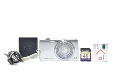 SONY DSC-WX7 Cyber Shot Digital Camera Silver 16.2MP EXC Japanese only 3089