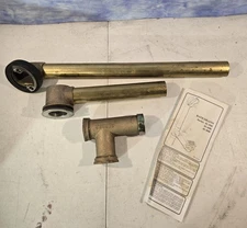 Gerber Bath Drain Roman Tub Trip Lever – Model 41-813-78-88 – Brass & Chrome Kit