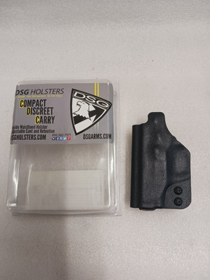 DSG Arms CDC Holster S&W M&P BodyGuard  Right Hand Black Kydex.   (R18-E)