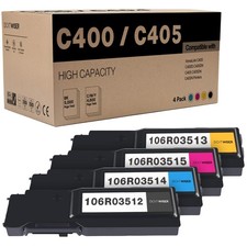 VersaLink C400/C405 Toner Bundle High Capacity 106R03512 106R03513 106R03514 ...