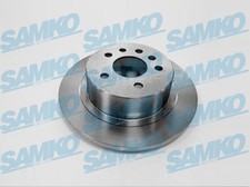 SAMKO 2x Bremsscheibe hinten voll passend für Opel Omega B Caravan 21 22 23 V94