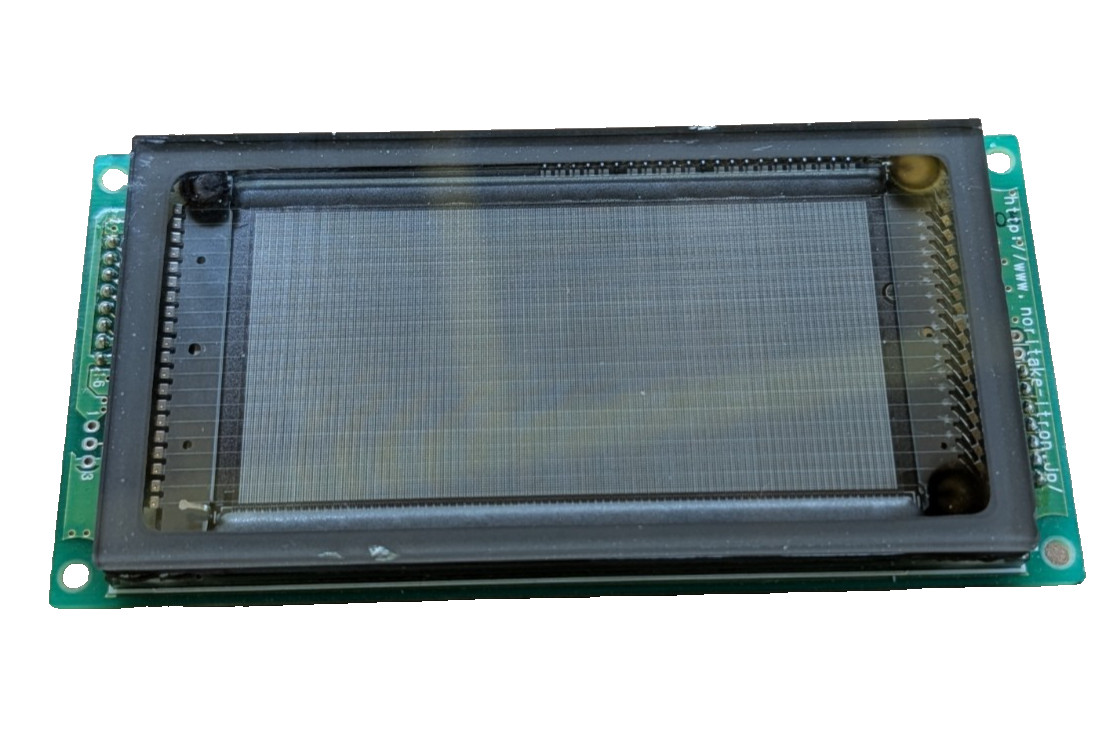 Noritake Itron GU256X128C-3900B 256x128 Graphic VFD Display Module Japan