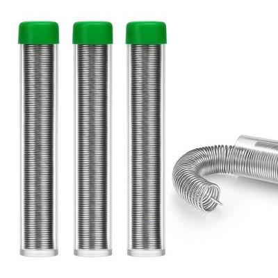 3Pcs Solder Wire Leadfree,High Purity Tin Rosin Core Solder for Electronic Elect