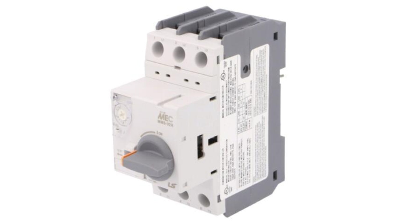 Motor switch 2.2kW 220690VAC for DIN MMS-32H 6A rail