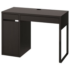 IKEA MICKE Scrivania/Tavolo scrittoio nero-marrone (105x50x75 cm)