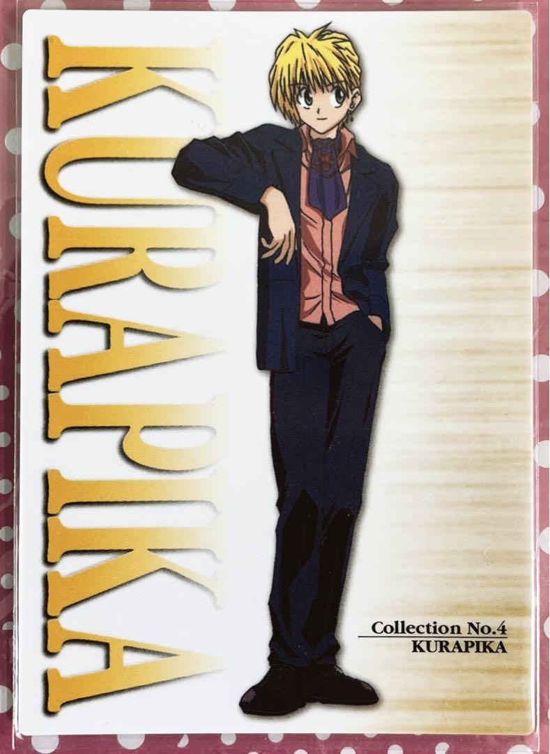 Rare Hunter x Hunter Kurapika Carddas Masters First Edition No