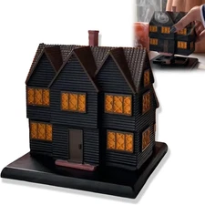 Salem Witch House Incense Burner – Halloween Autumn Incense Burner for Home & In
