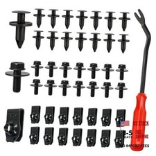 45PCS Universal Automotive Clip - Fender 45PCS Extruded U-nuts with Fasteners