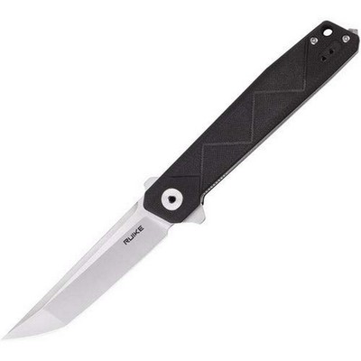 RUIKE Linerlock Black Folding Pocket Knife - P127-B