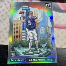 2024 Panini Donruss - Downtown! J.J. McCarthy #11 Oversized (RC)