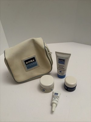 Vintage Nivea Visage Skin Care Set Expired 97 With Bag
