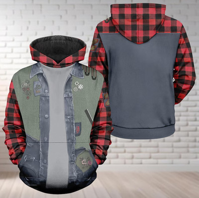 Disney Zed 1Necrodopolis Costume 3D Hoodie