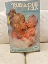 Poupon Vintage Rub A Dub Dolly 1973 USA – 42 Cm – Idéal – Occasion